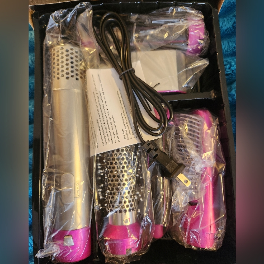 TP-5+1 Hot Air Styler 5-in-1 hair styling tool Blow Out Brush